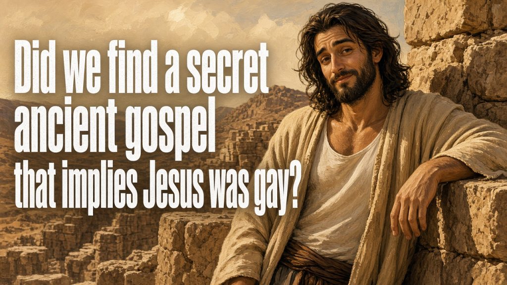 Did we find a secret ancient gospel that implies Jesus was gay?