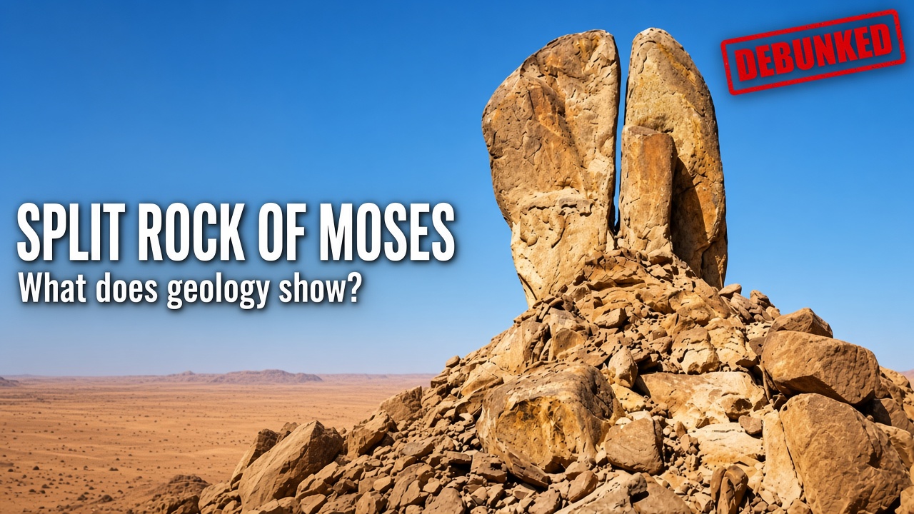 Split Rock of Moses: what does geology show? Debunked
